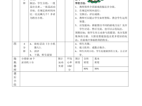 小学体育课时教学目标的设定与实施策略