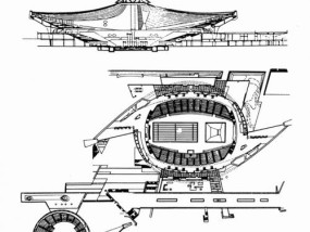 代代木体育馆cad