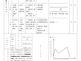 水平二体育教案